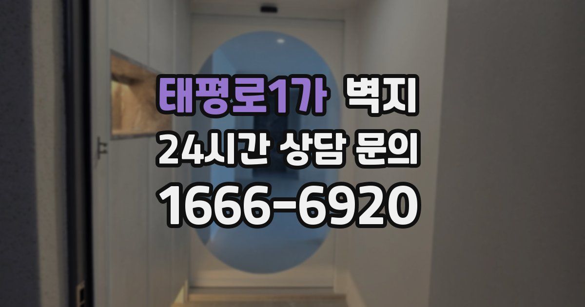 태평로1가 벽지