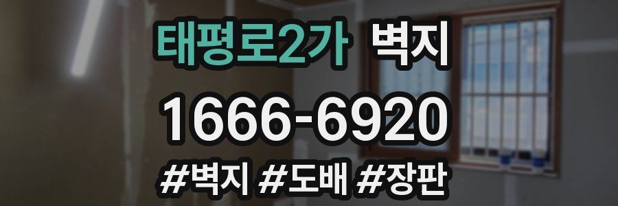 태평로2가 벽지