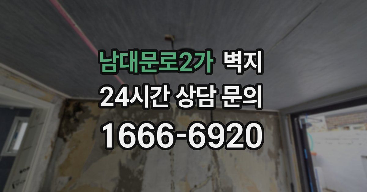 남대문로2가 벽지
