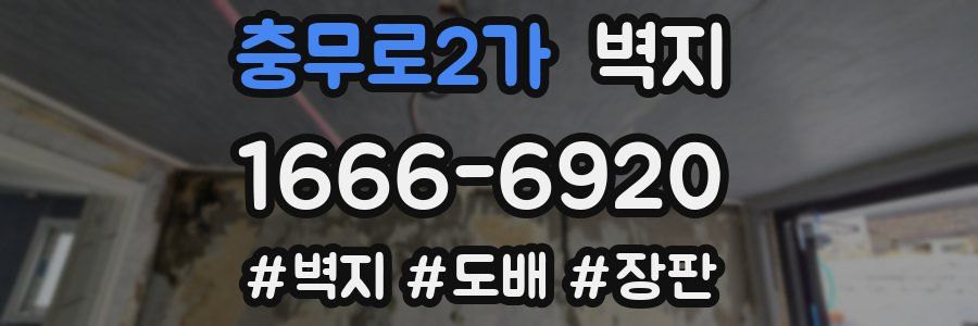 충무로2가 벽지