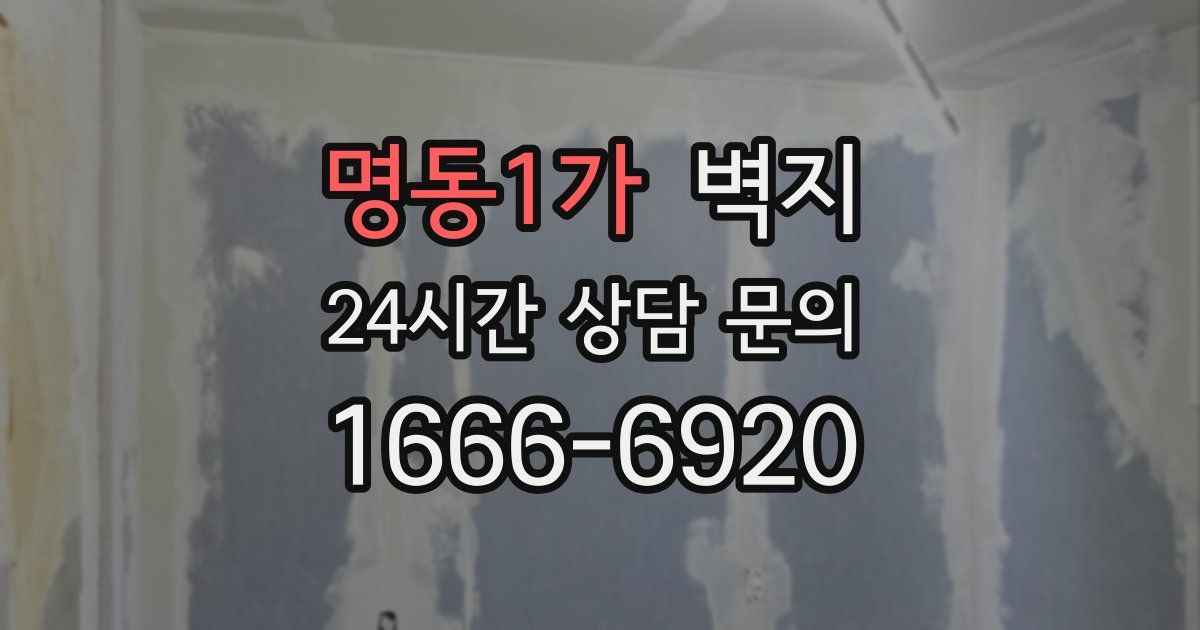 명동1가 벽지