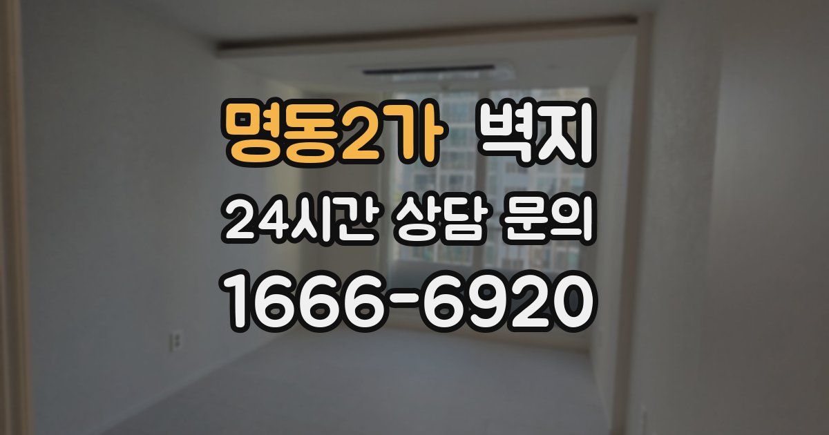 명동2가 벽지