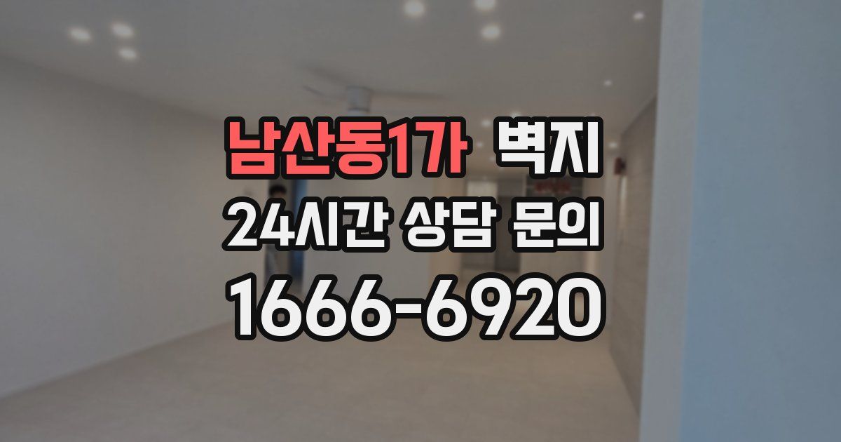 남산동1가 벽지