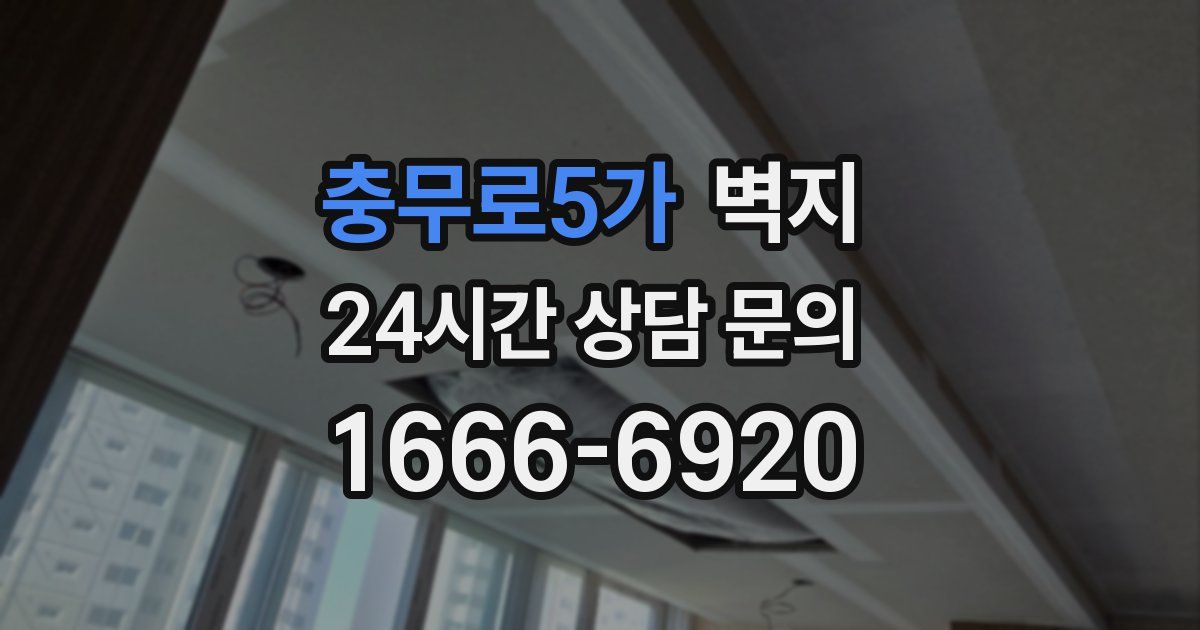 충무로5가 벽지