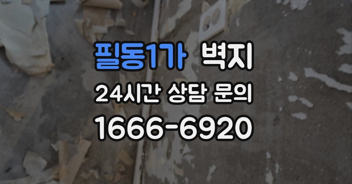 필동1가 벽지