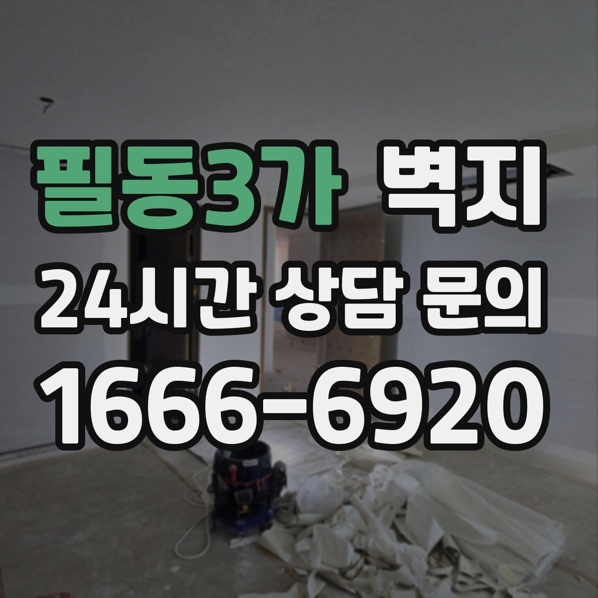 필동3가 벽지