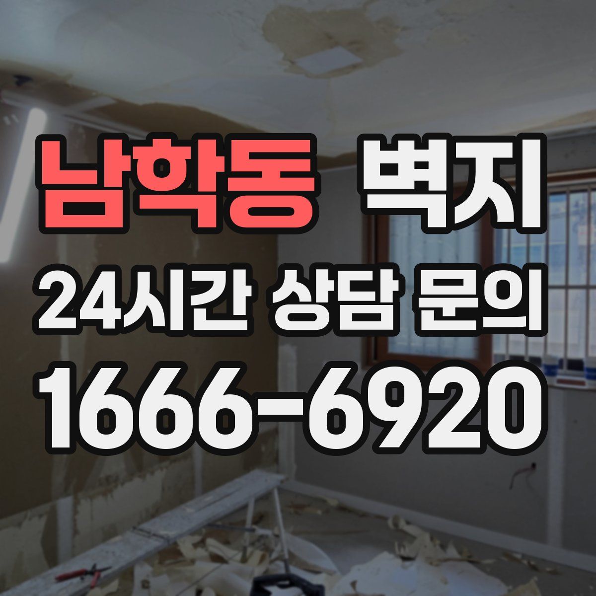 남학동 벽지