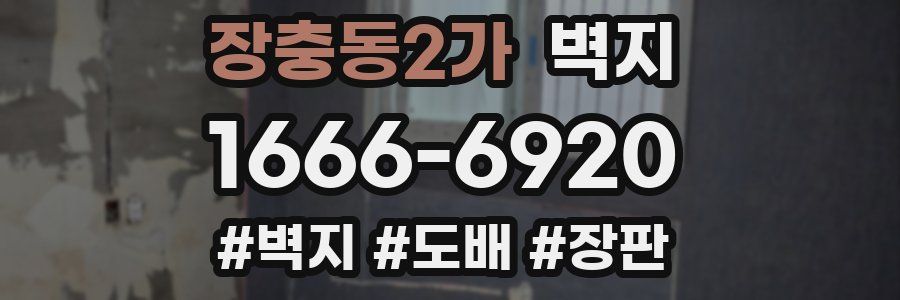 장충동2가 벽지