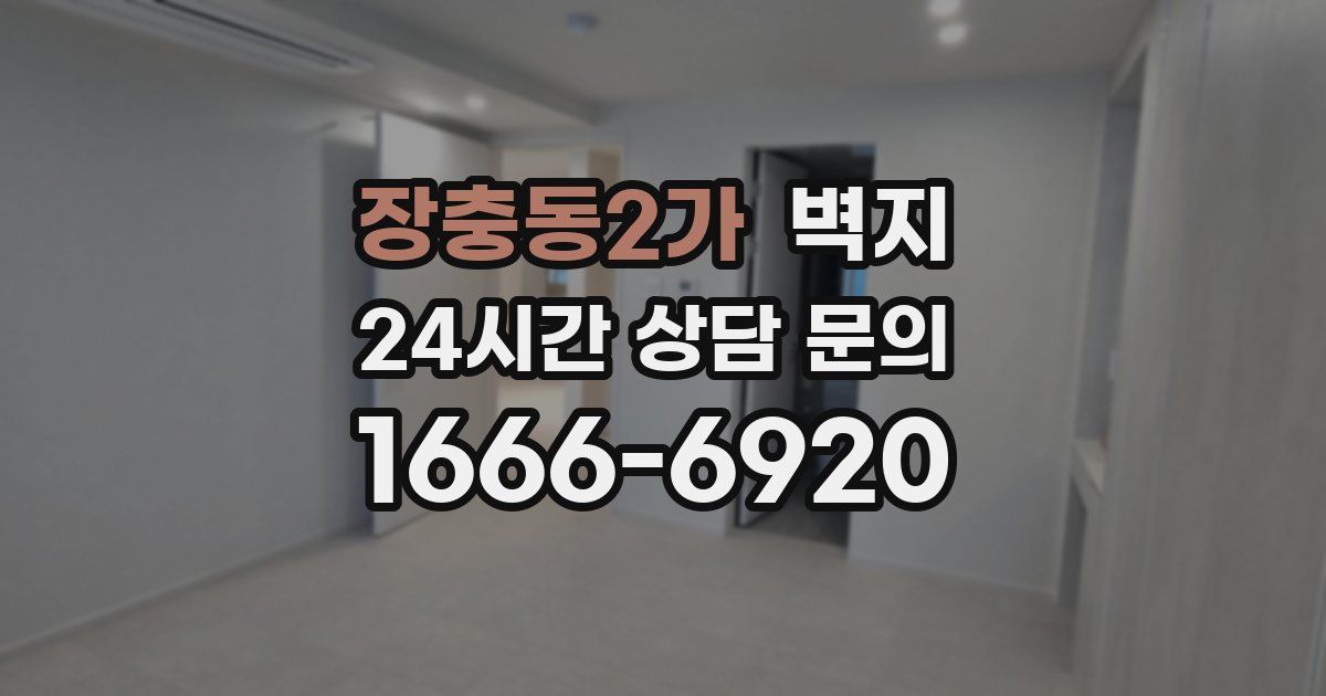 장충동2가 벽지