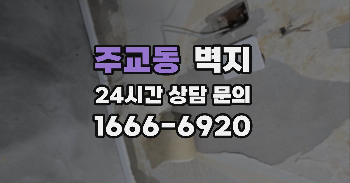 주교동 벽지