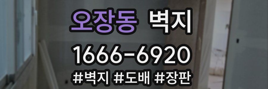 오장동 벽지