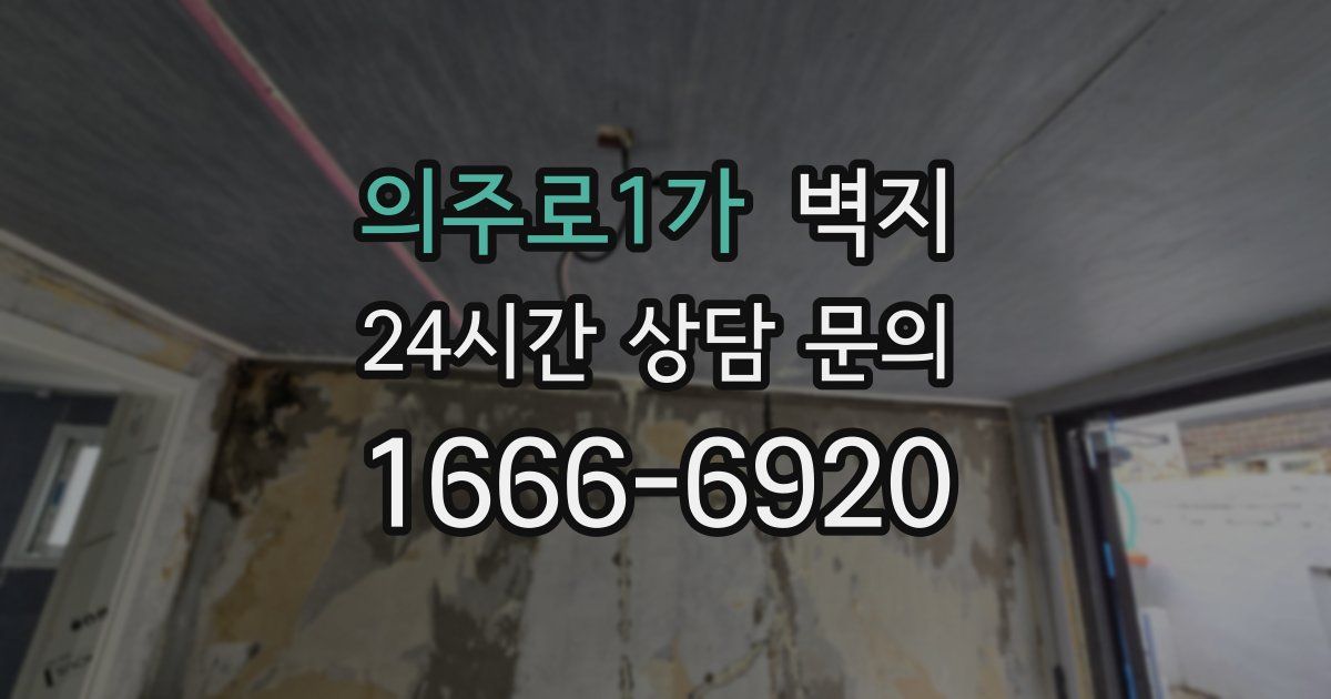 의주로1가 벽지