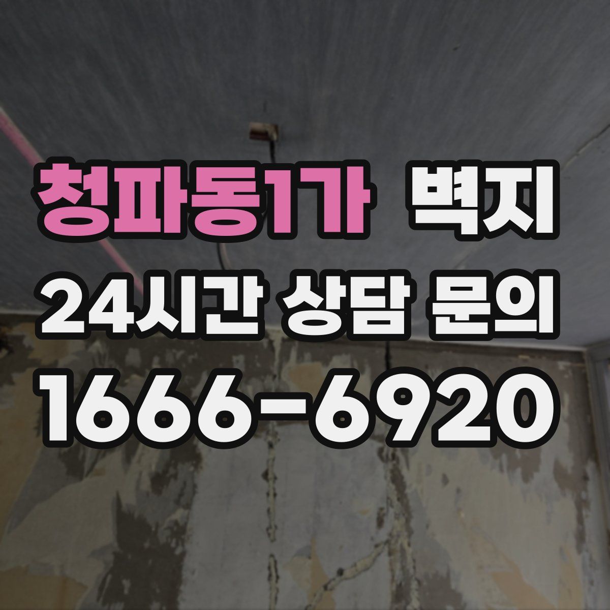 청파동1가 벽지