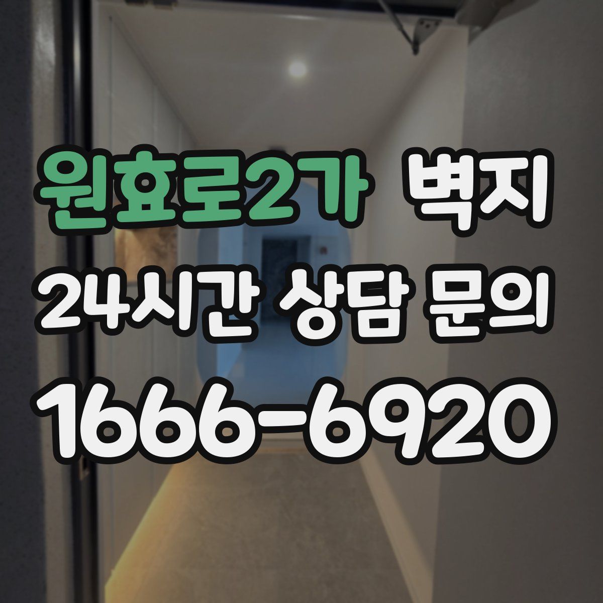 원효로2가 벽지