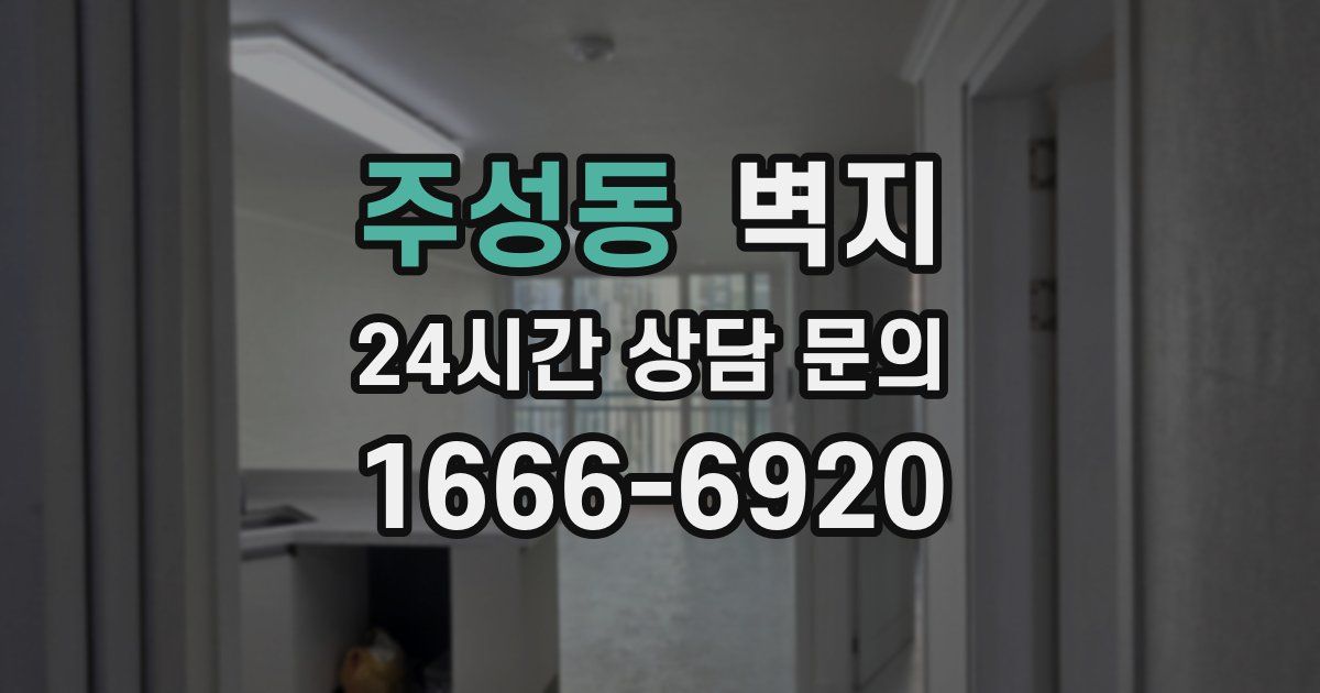 주성동 벽지
