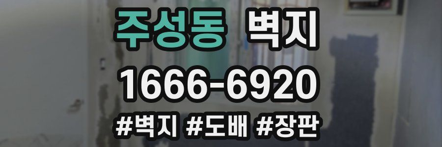 주성동 벽지
