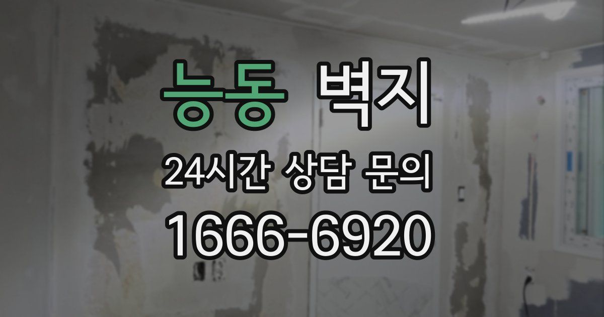능동 벽지