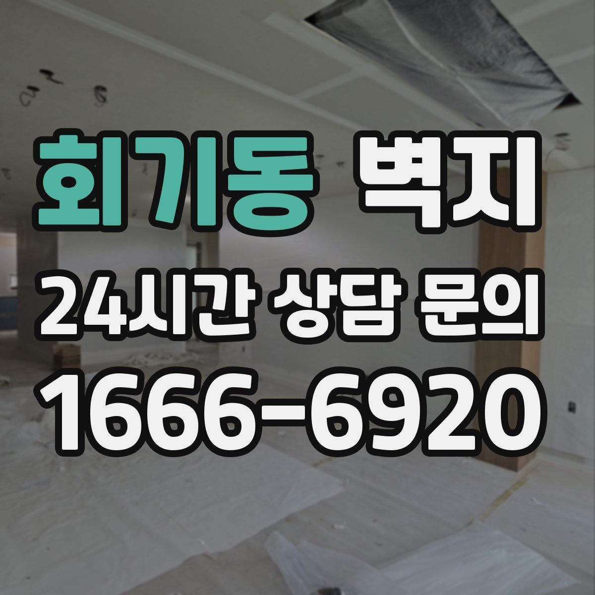 회기동 벽지