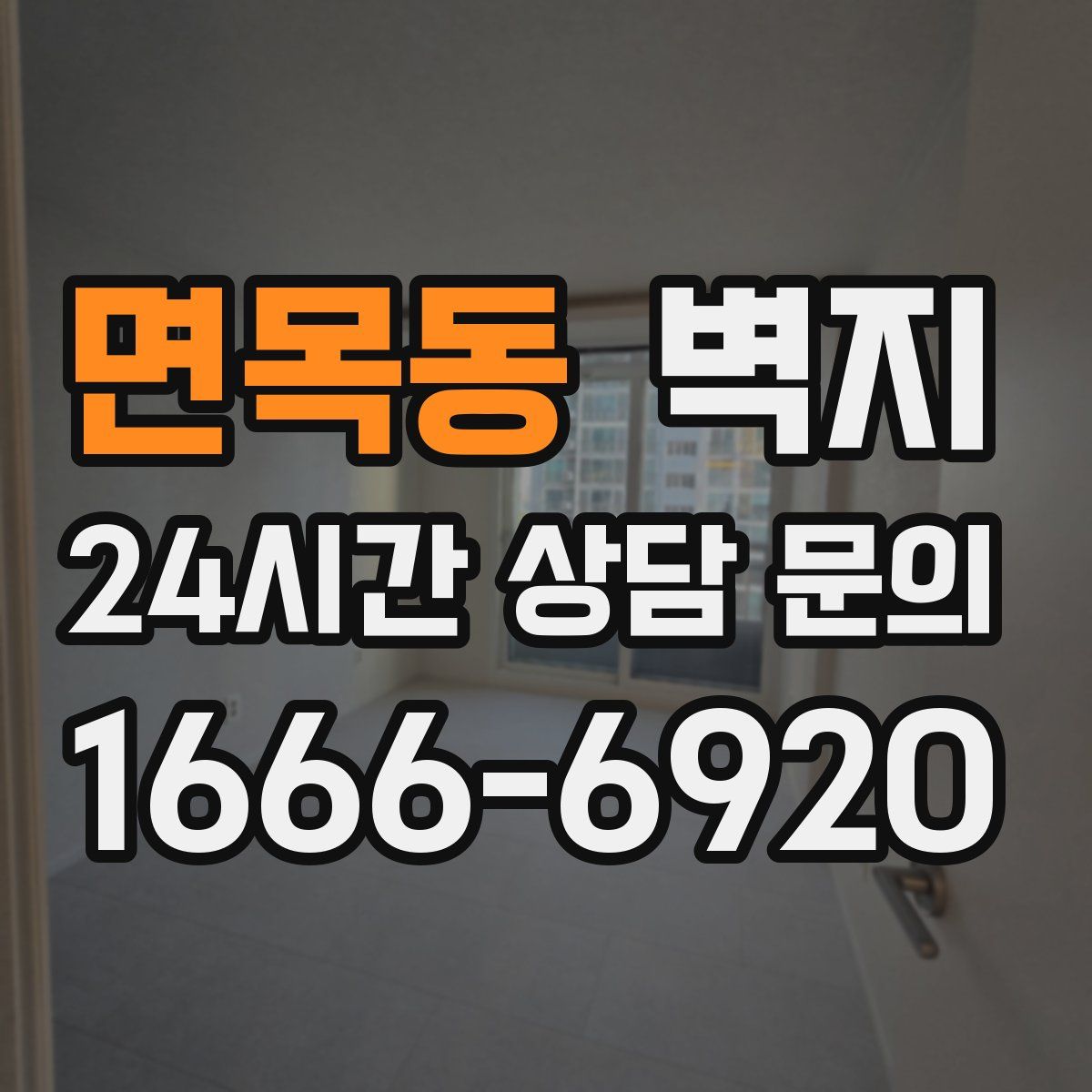 면목동 벽지