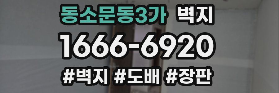 동소문동3가 벽지