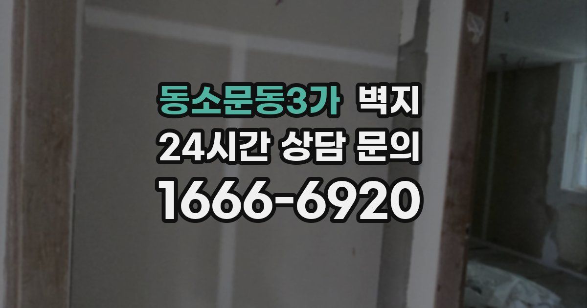 동소문동3가 벽지