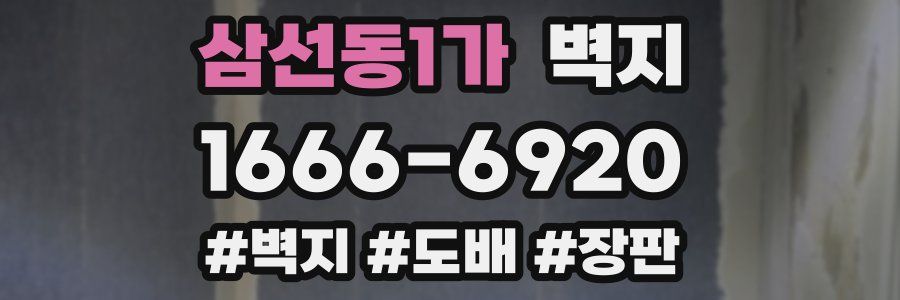삼선동1가 벽지