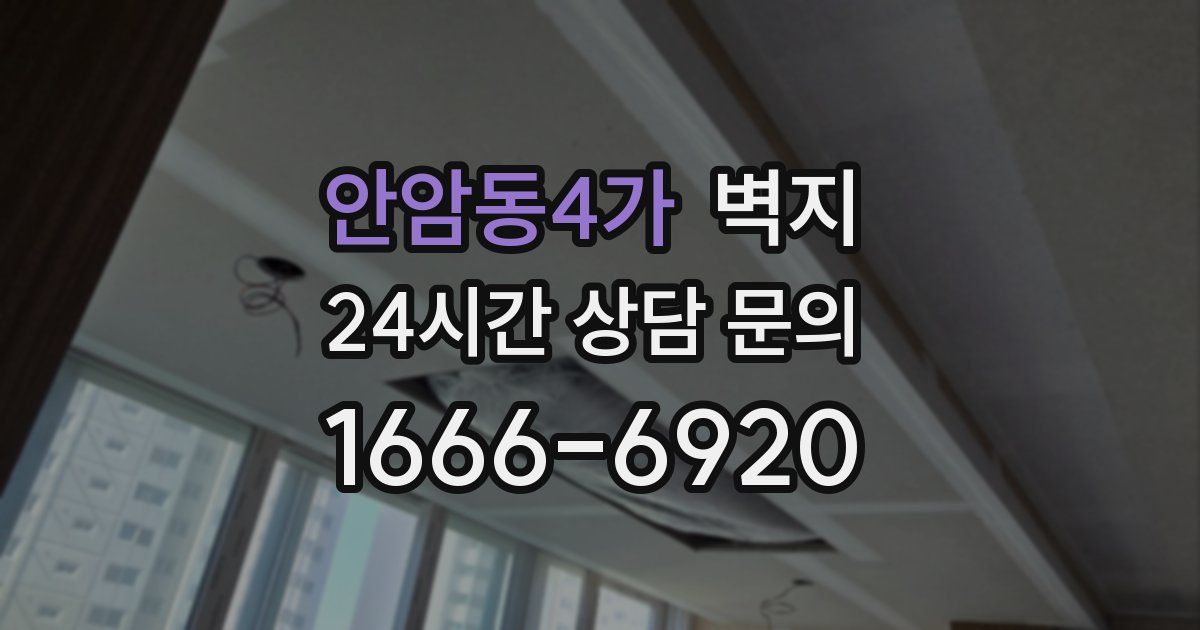 안암동4가 벽지
