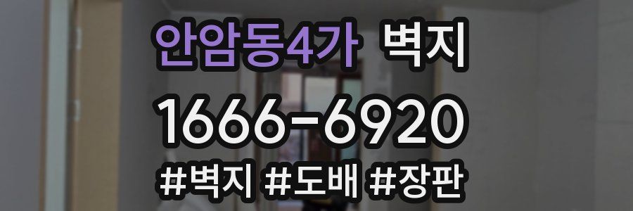 안암동4가 벽지