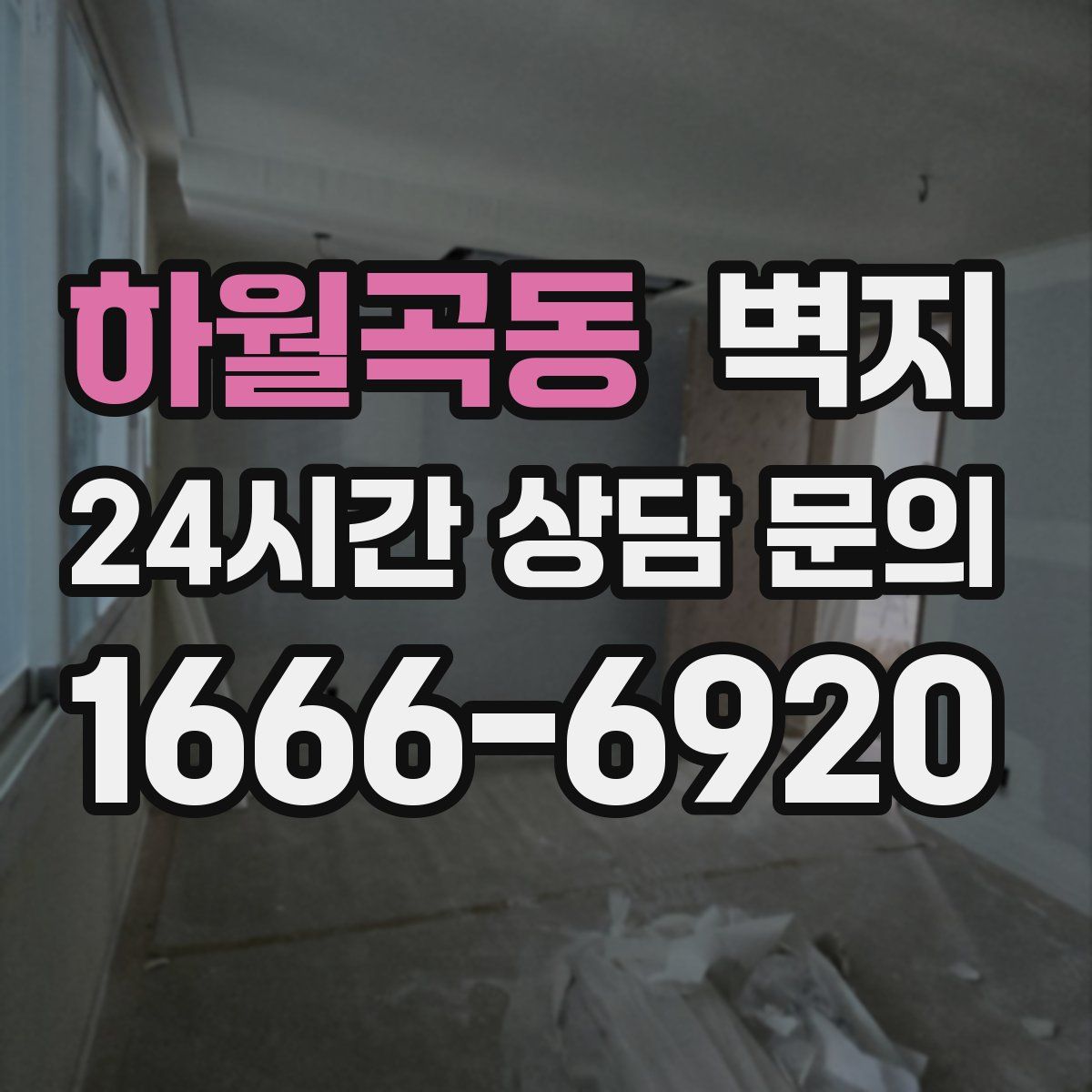 하월곡동 벽지