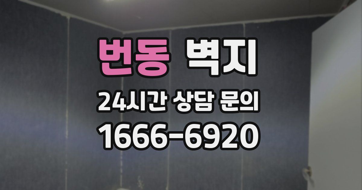 번동 벽지