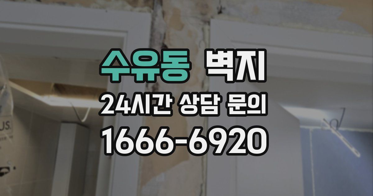 수유동 벽지