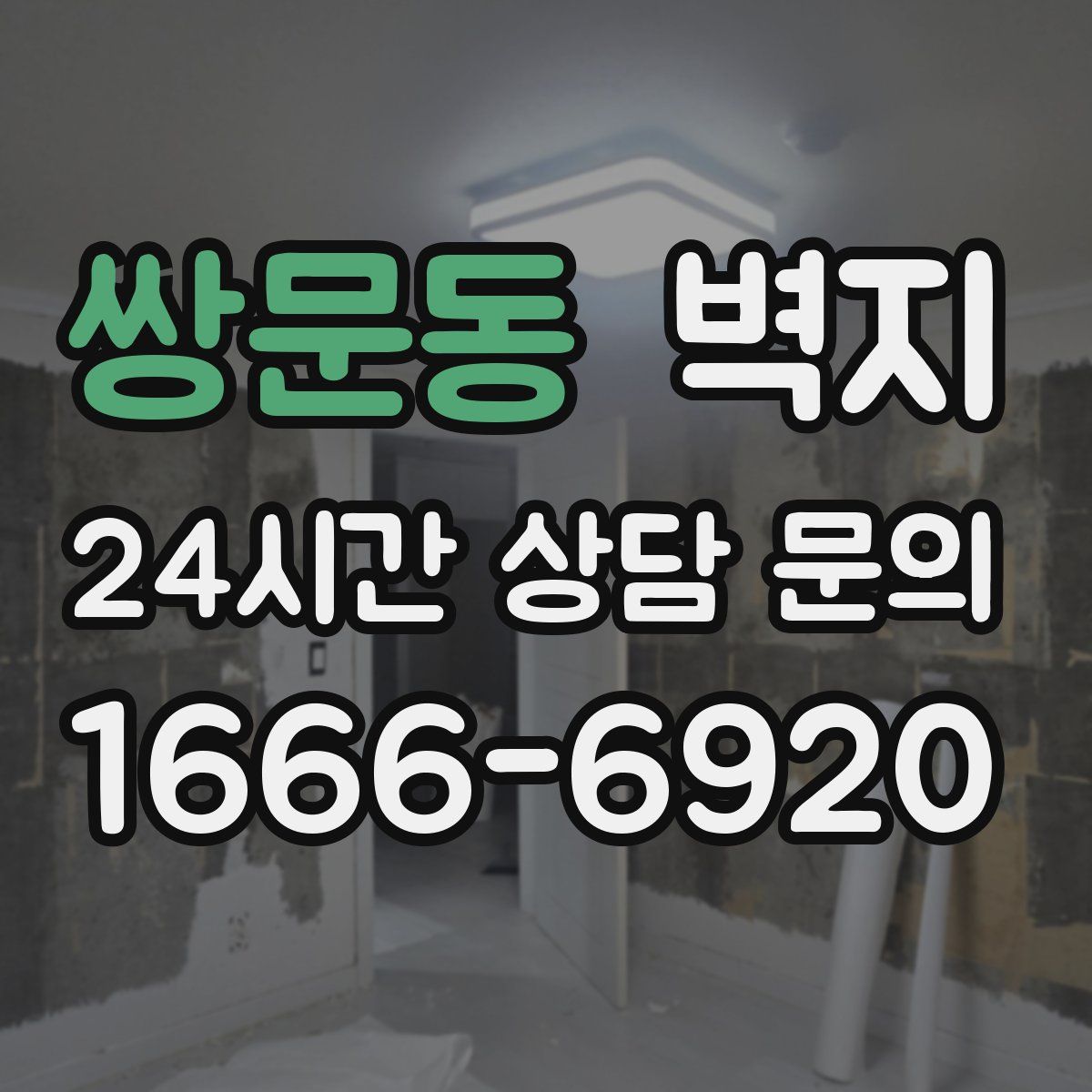 쌍문동 벽지