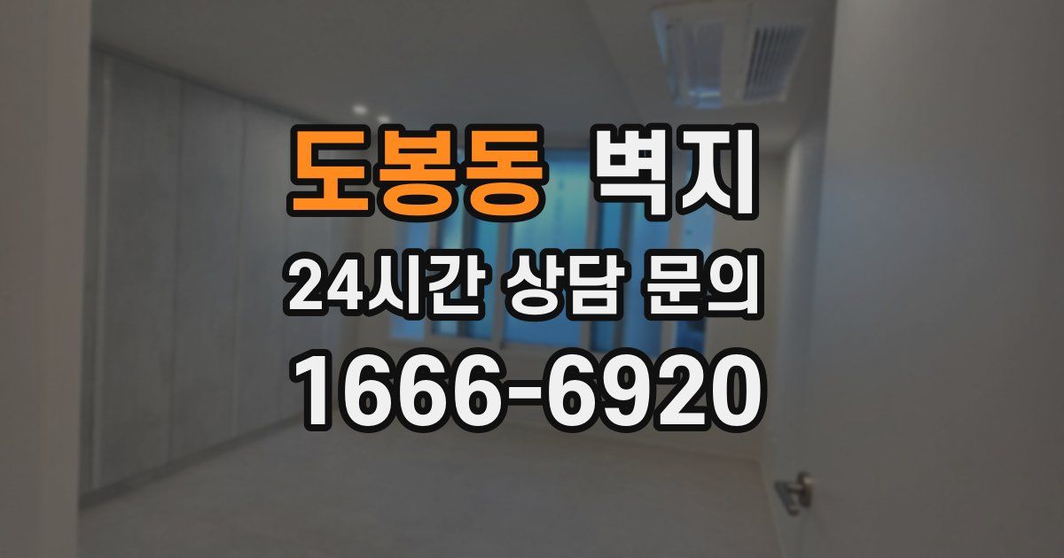 도봉동 벽지