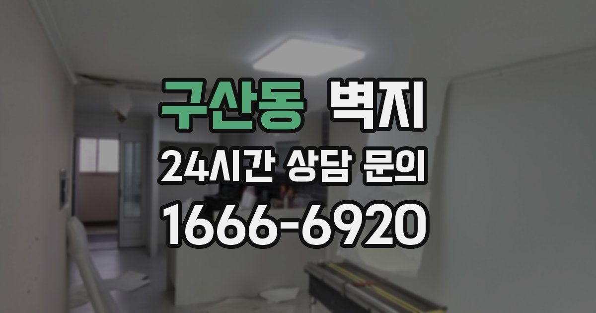 구산동 벽지