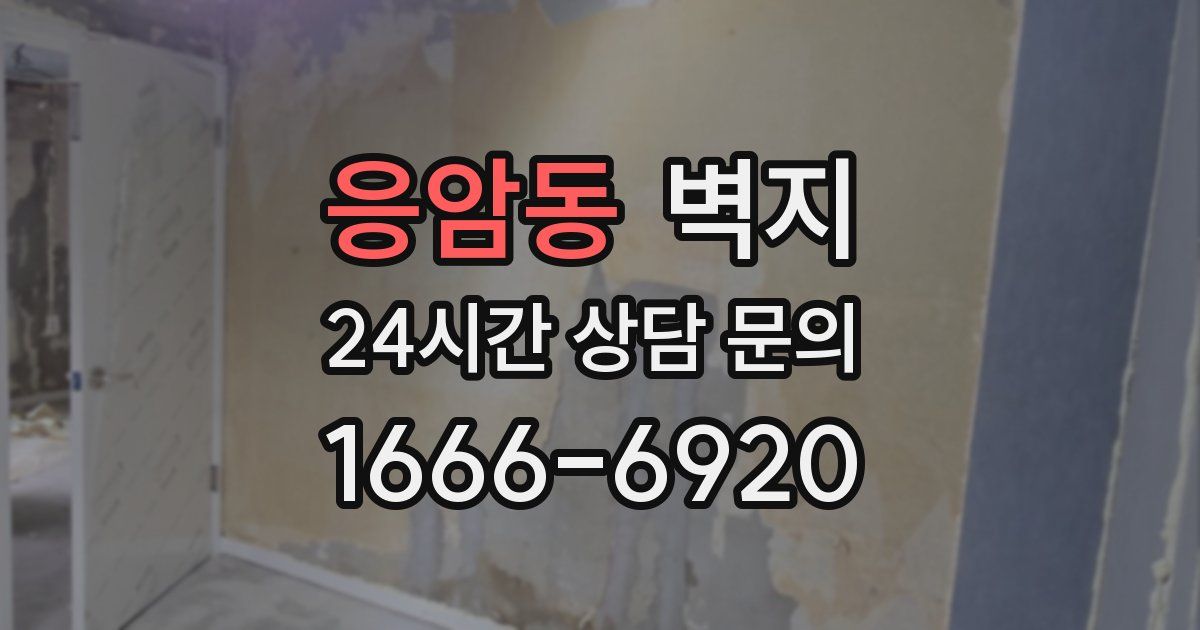 응암동 벽지