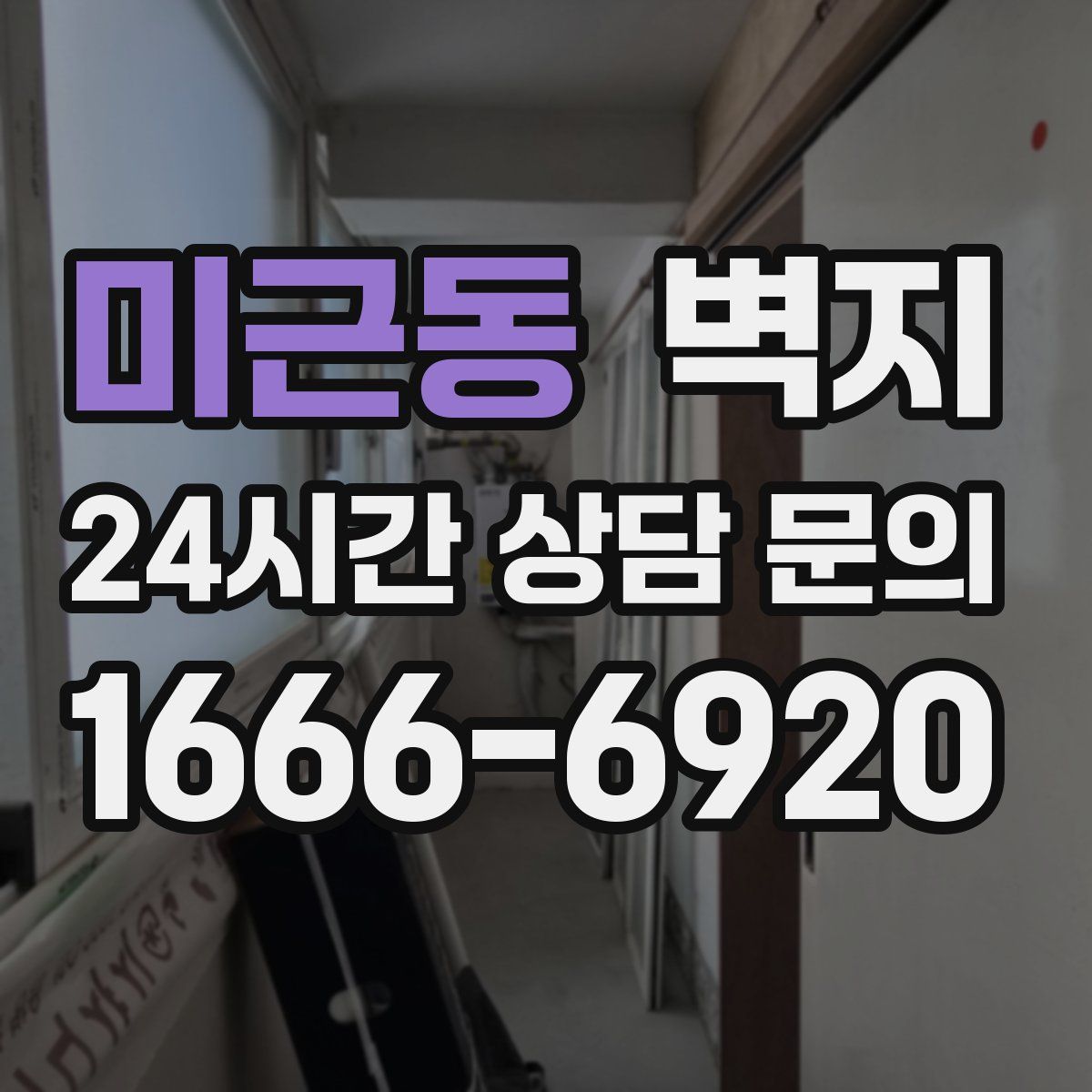 미근동 벽지
