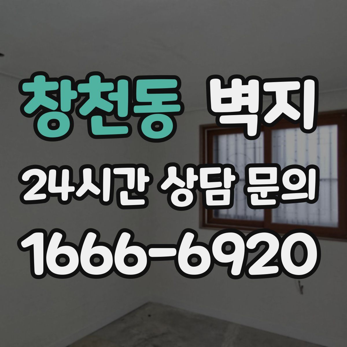 창천동 벽지