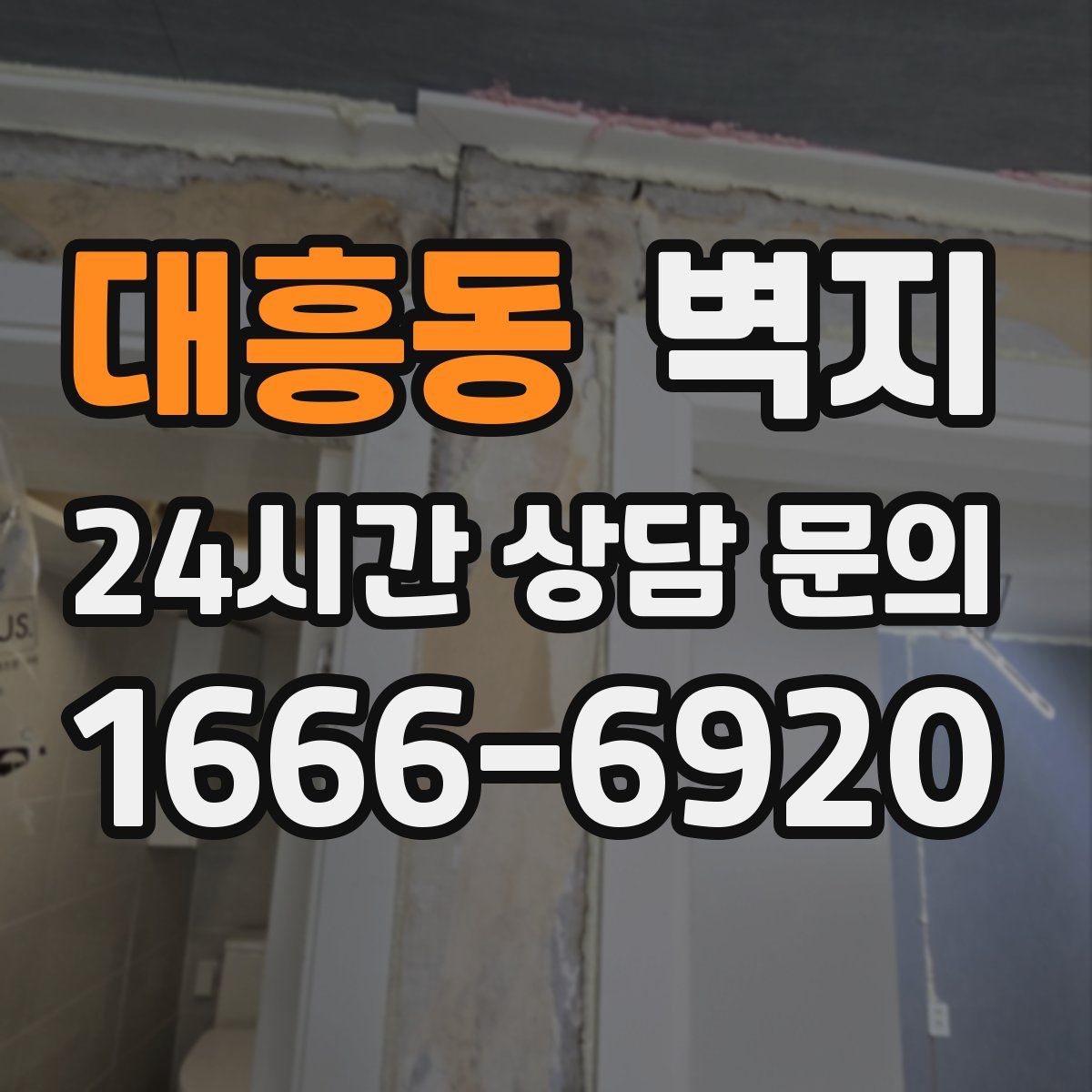 대흥동 벽지