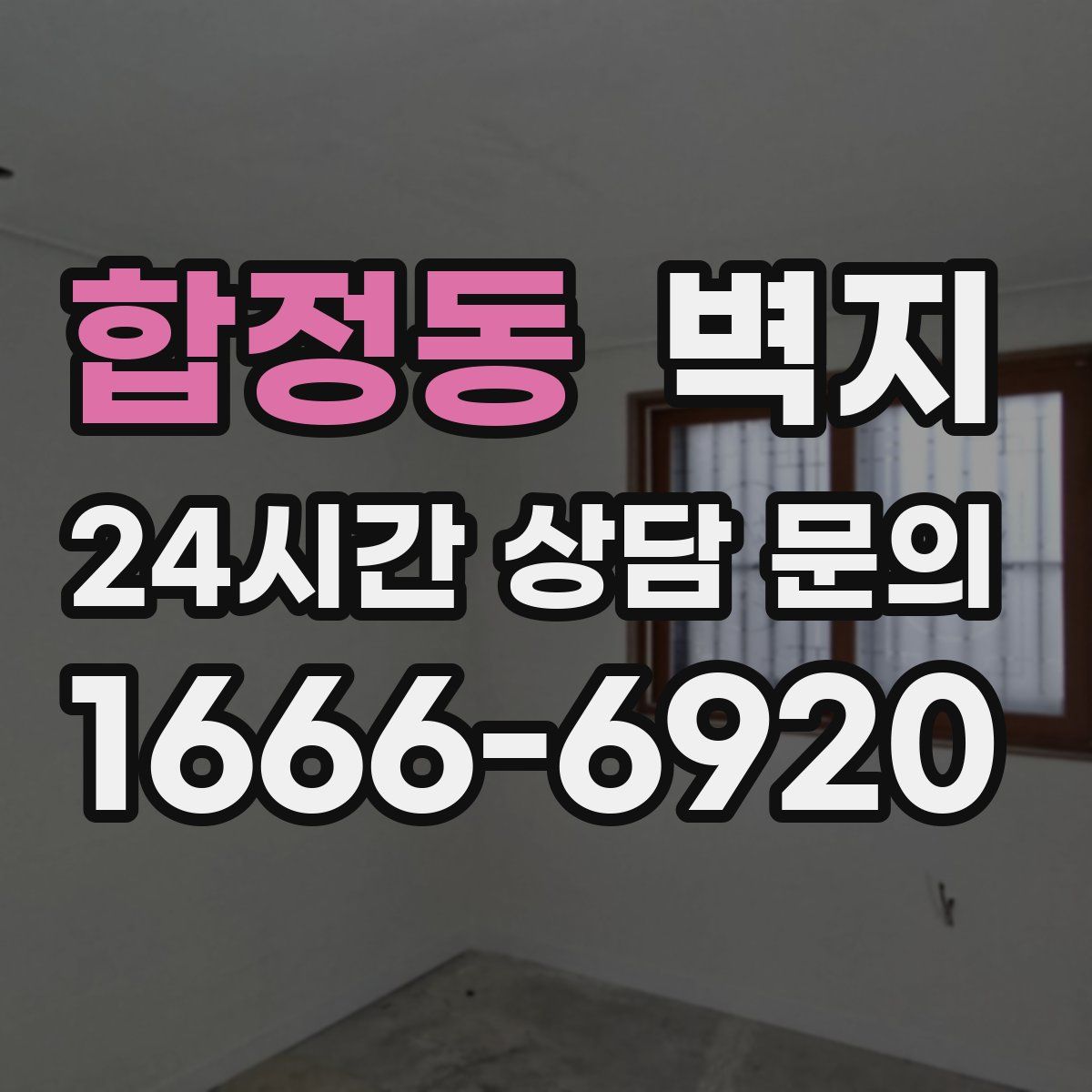 합정동 벽지