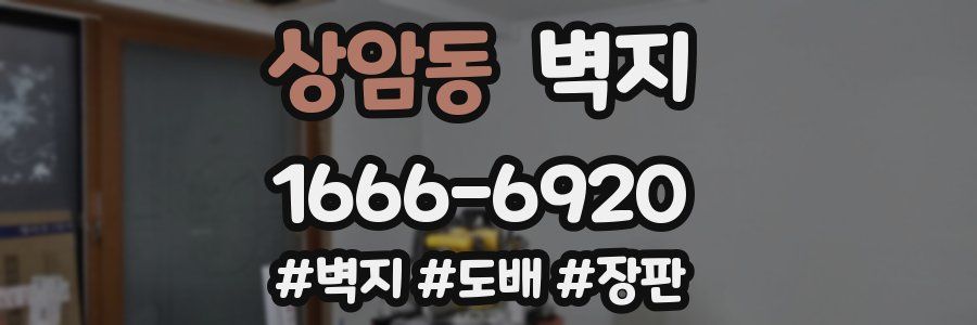 상암동 벽지