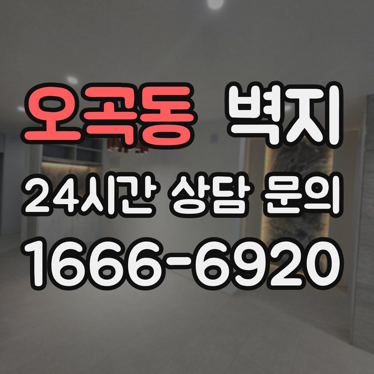 오곡동 벽지