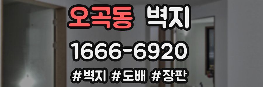 오곡동 벽지