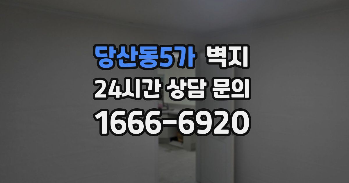 당산동5가 벽지