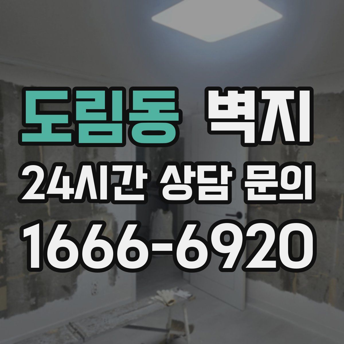 도림동 벽지