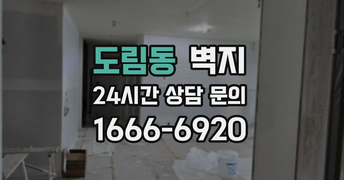 도림동 벽지
