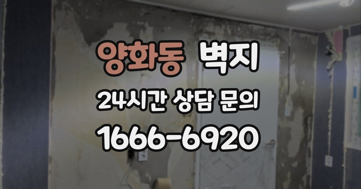양화동 벽지