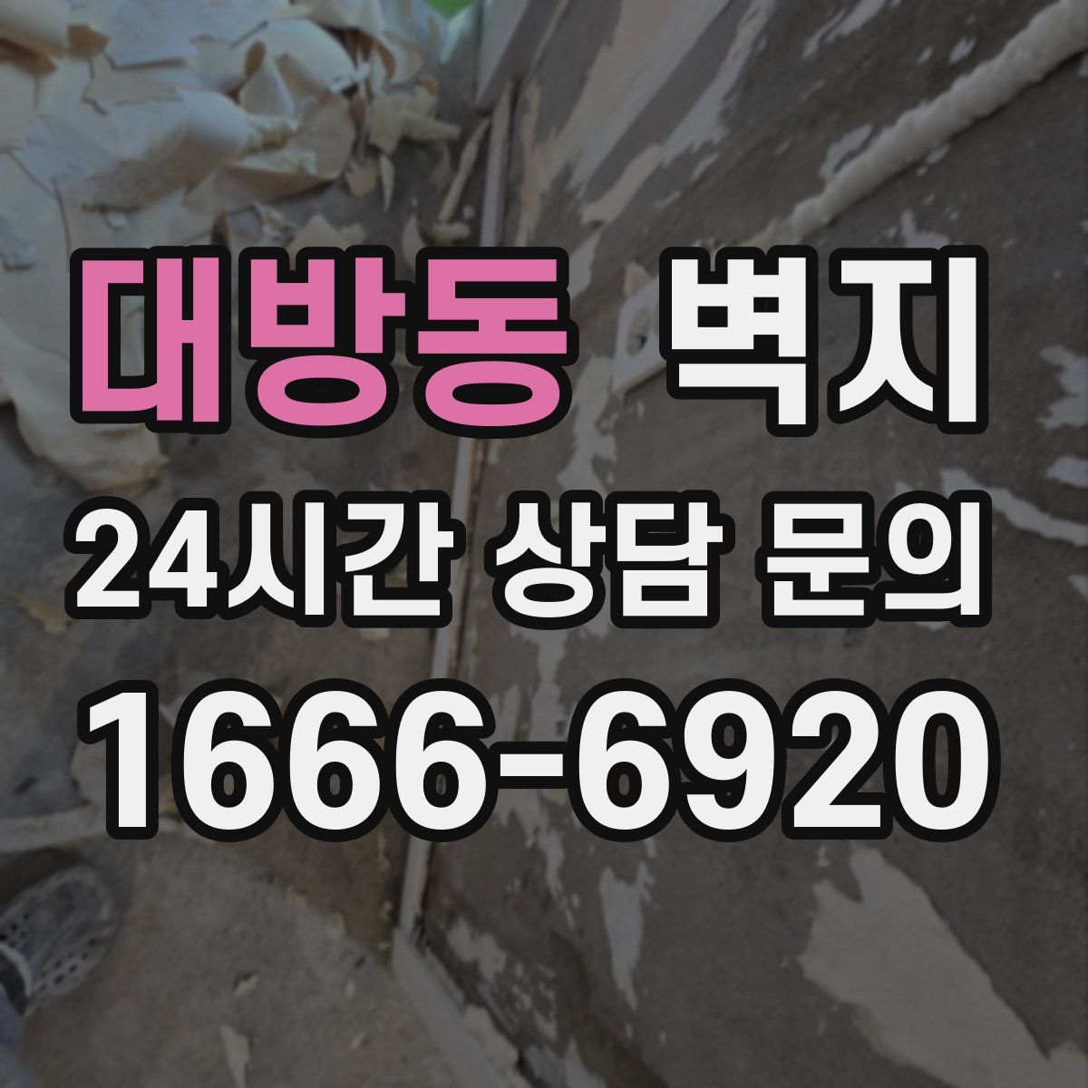 대방동 벽지