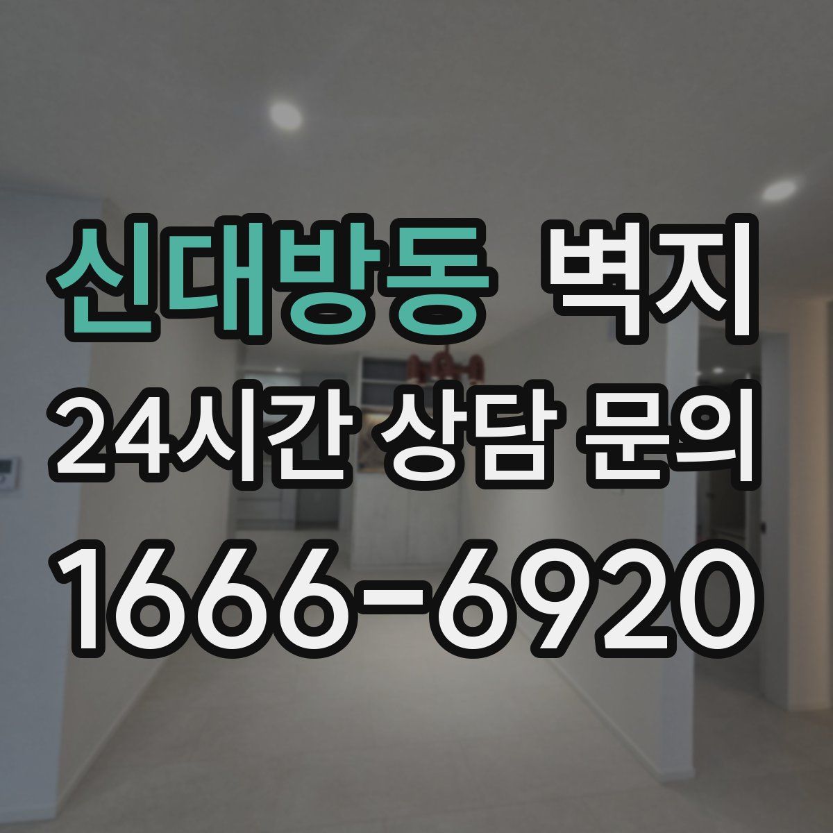 신대방동 벽지