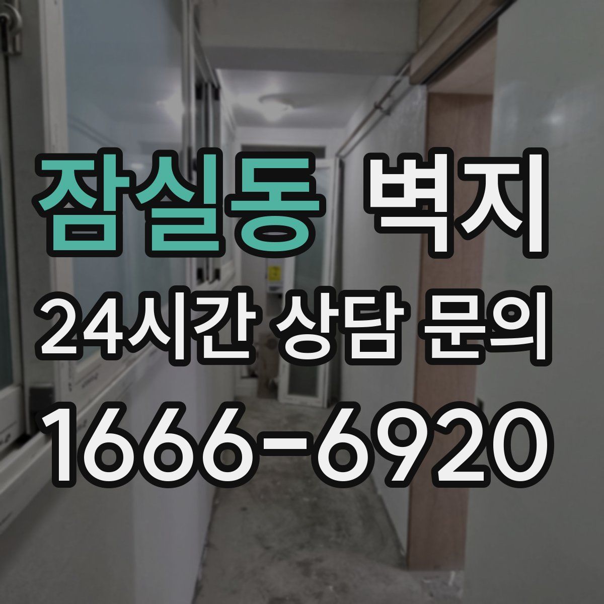 잠실동 벽지