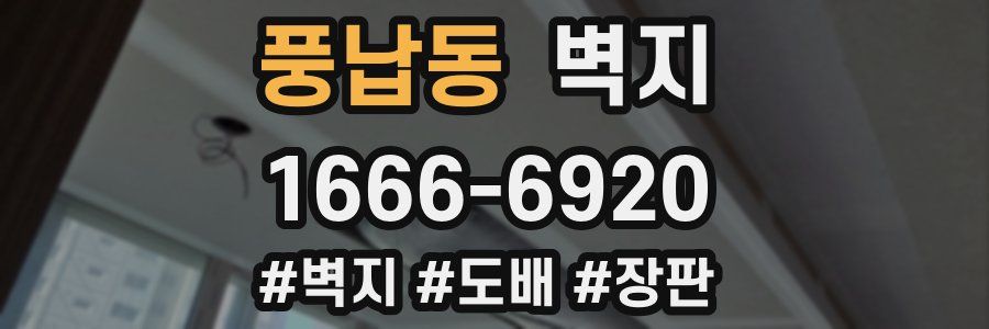 풍납동 벽지